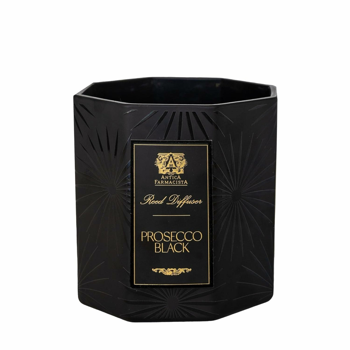 Antica Farmacista Prosecco Black: vela de soya de 25 oz para un ambiente fragante