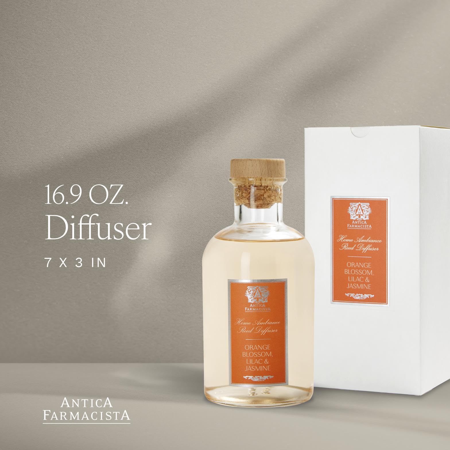 Antica Farmacista varillas del difusor, liberan fragancia de forma continua.