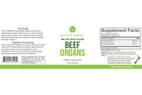 Antler Farms Hígado cápsulas: ingesta conveniente de vitaminas y hierro.