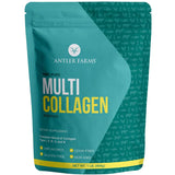 Antler Farms Multi Colágeno, empaque frontal, para piel y bienestar general.