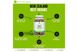 Antler Farms Proceso frío: conserva nutrientes clave en las cápsulas.