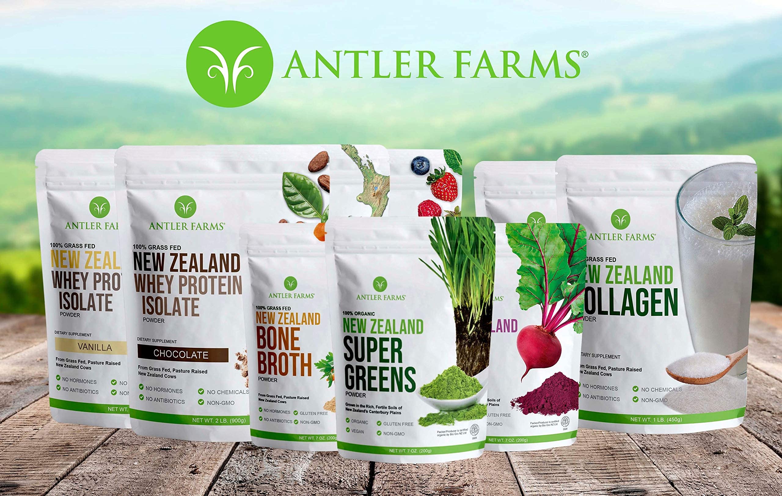 Antler Farms usos múltiples de proteína neutra en recetas.