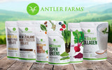 Antler Farms detalle de ingredientes: cuatro componentes simples y naturales.