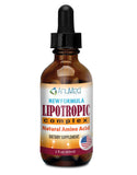 AnuMed lipotropico en botella para un detox suave y natural