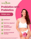 Anven Health Prebióticos orgánicos con alcachofa de Jerusalén para salud intestinal.