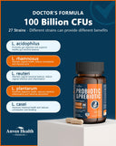 Anven Health Probioticos, caja de presentación, fácil almacenamiento diario