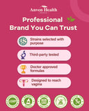 Anven Health Probióticos Vaginales, Vitex, ayuda a regular el ciclo menstrual.