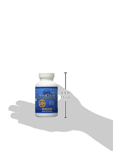AnxiClear etiqueta hecha en EE. UU., garantía de calidad.