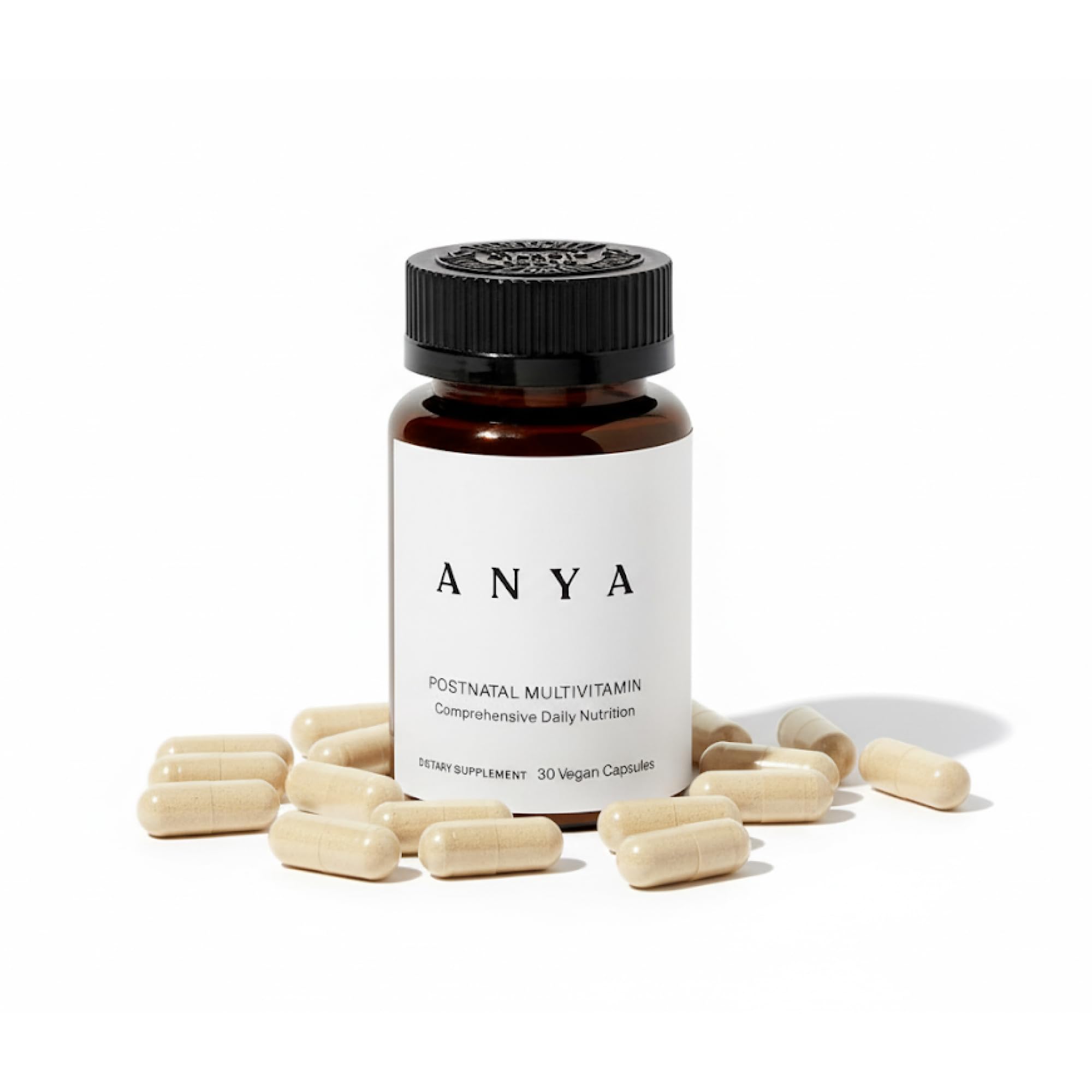 ANYA Postparto multivitaminas: botella, apoyo nutricional durante la lactancia