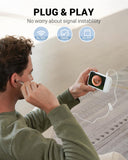 Anykit otoscopio digital con giroscopio para mantener la imagen estable durante la revisión