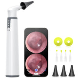 AnyScope otoscopio inalámbrico, vista general del dispositivo para inspección en casa.