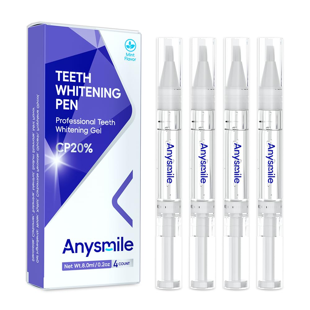 Anysmile pen de blanqueamiento con liberación suave del gel para aplicación precisa