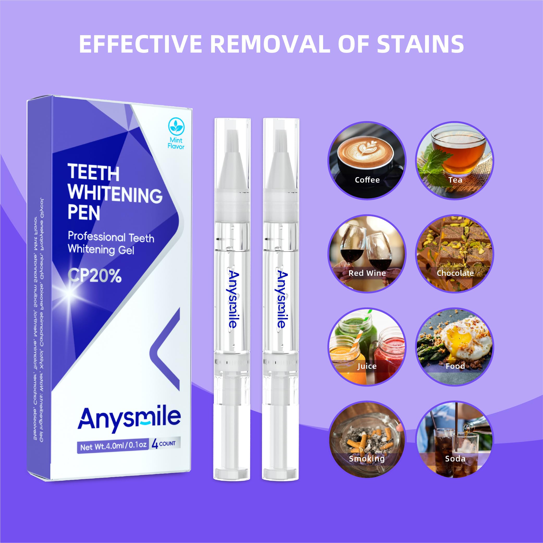 Anysmile diseño compacto para viajar y retoques en cualquier lugar