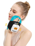 AOBOCO almohadilla de calor inalámbrica para mandíbula y cuello, relaja músculos tensionados.