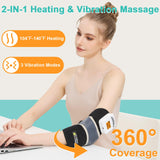 AOBOCO codo control táctil y pantalla para ajustar temperatura y vibración.