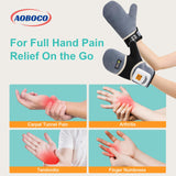 AOBOCO masajeador con calor para alivio suave de la mano