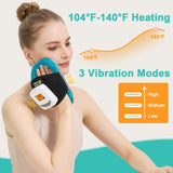AOBOCO control táctil con pantalla LCD para gestionar temperatura y vibración.