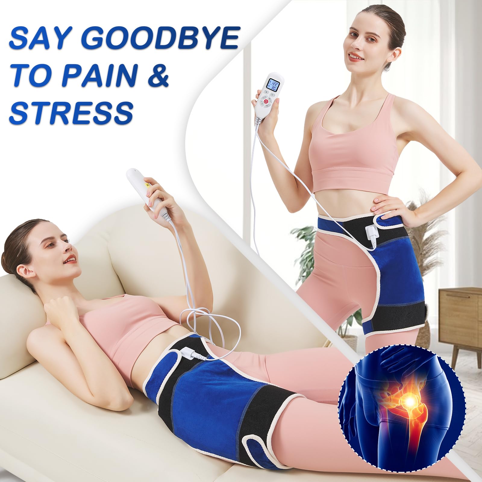 AOKESTE ajuste ergonómico para cadera izquierda o derecha.