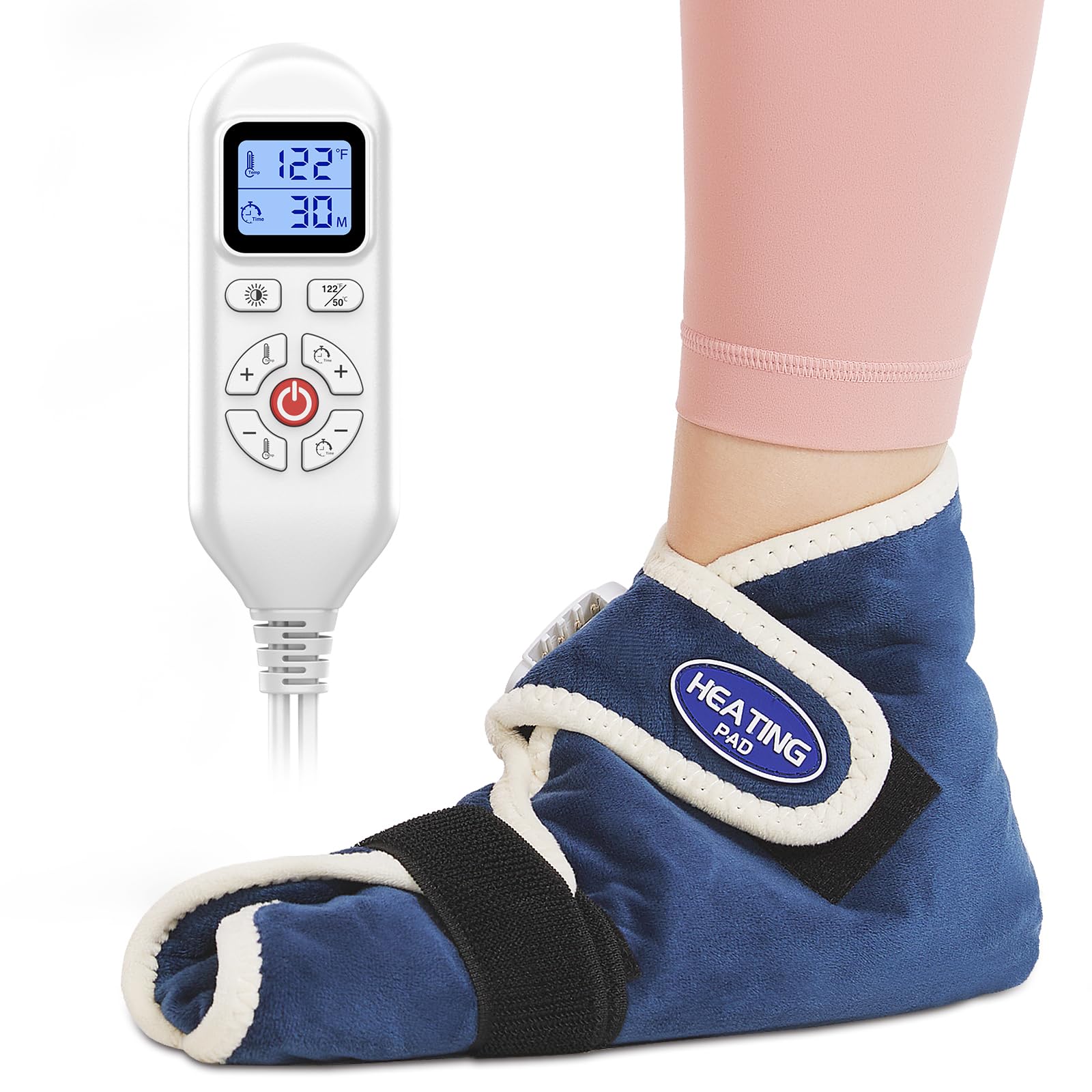 AOKESTE almohadilla de calor para pie, diseño ergonómico para mayor confort.