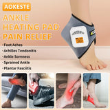 AOKESTE controles portátiles para ajustar calor en tobillo.