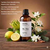 AOLEIXIYA My Way: botella de 4 onzas para spa y espacios residenciales.