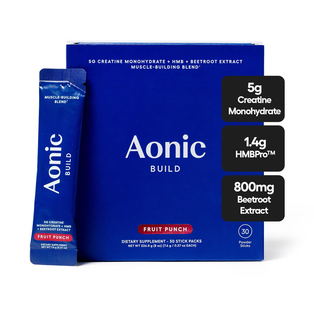 AONIC Build 3-en-1 en empaque portátil listo para entrenar