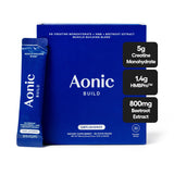 Pack frontal de AONIC Build 3-en-1 para toma rápida antes del entrenamiento.