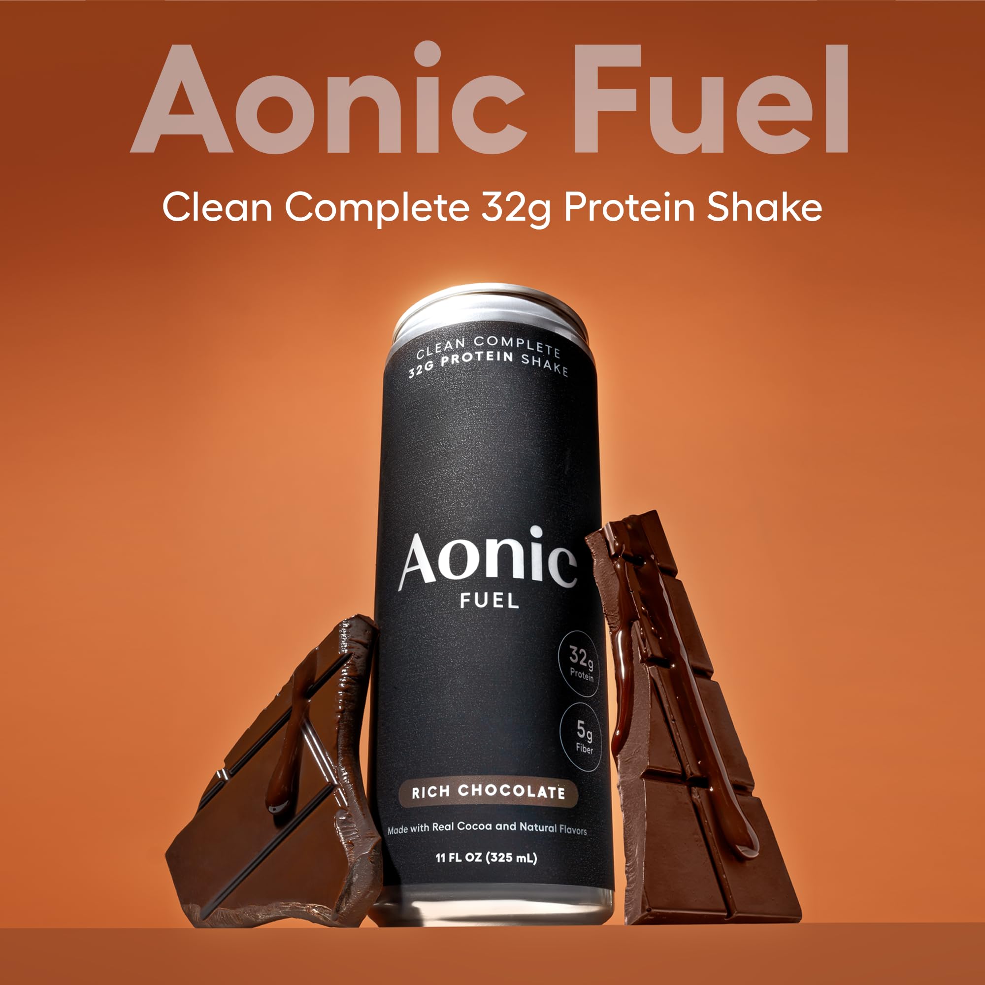 Aonic Fuel sin edulcorantes artificiales y sin azúcar añadida.