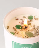 Vela AOOVOO de soja aroma cítrico eucalipto ideal para relajación diaria.