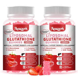 Gomitas Aouewnk con glutatión liposomal, sabor frutal para uso diario.