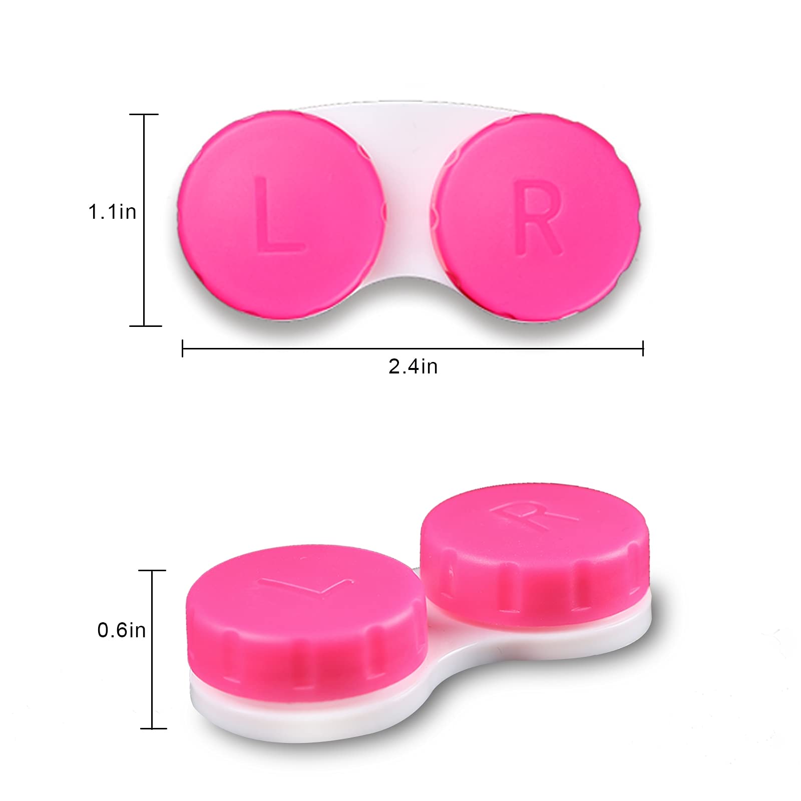 Estuche Aoutrow con diseño de arco circular, bordes suaves para mayor comodidad.