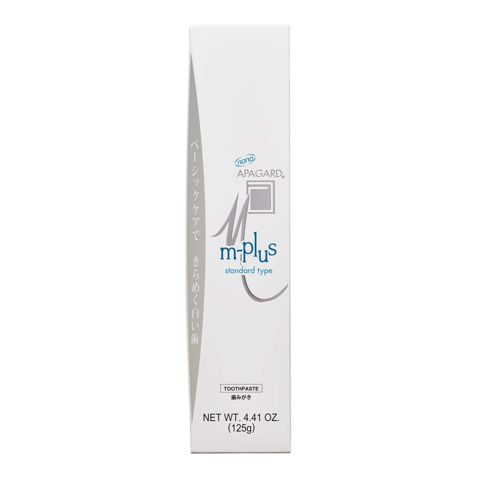 Cepillado diario con APAGARD M-Plus para dientes limpios y aliento fresco.