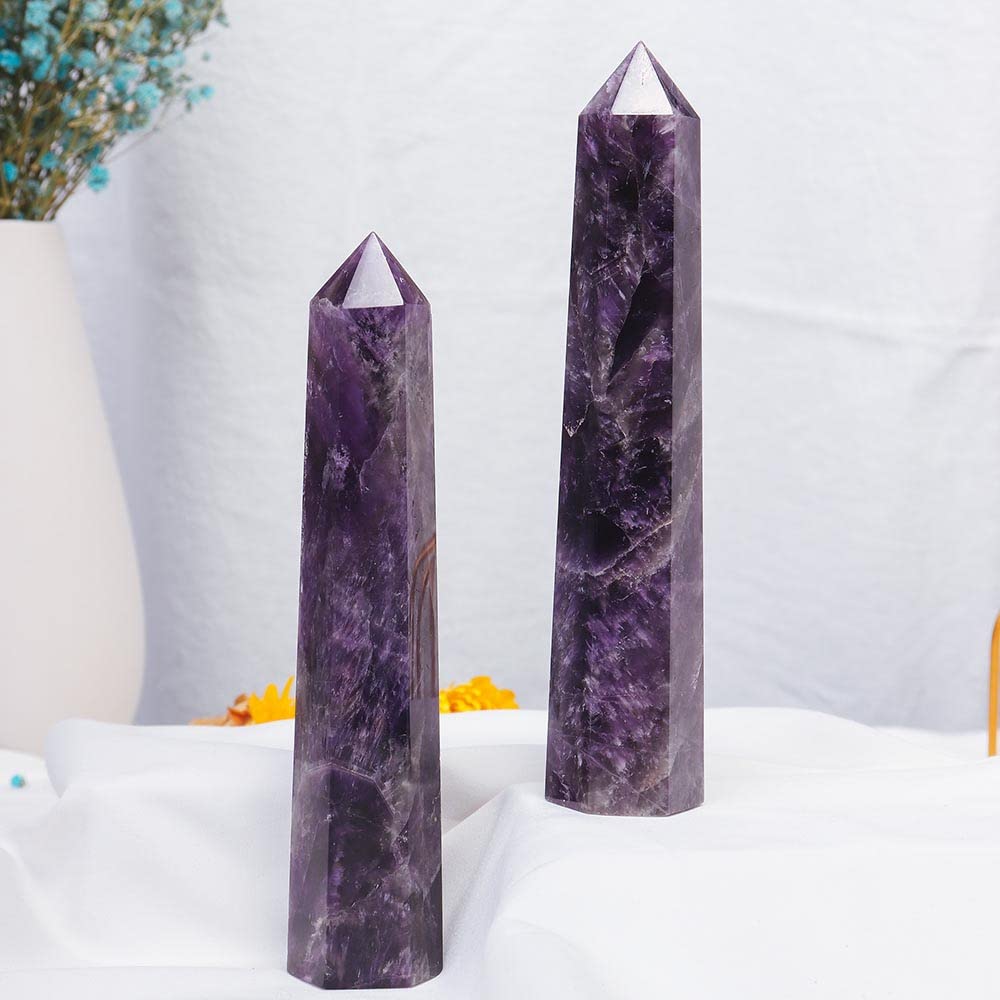 Apengshi energía claridad amatista para crear un ambiente calmante.