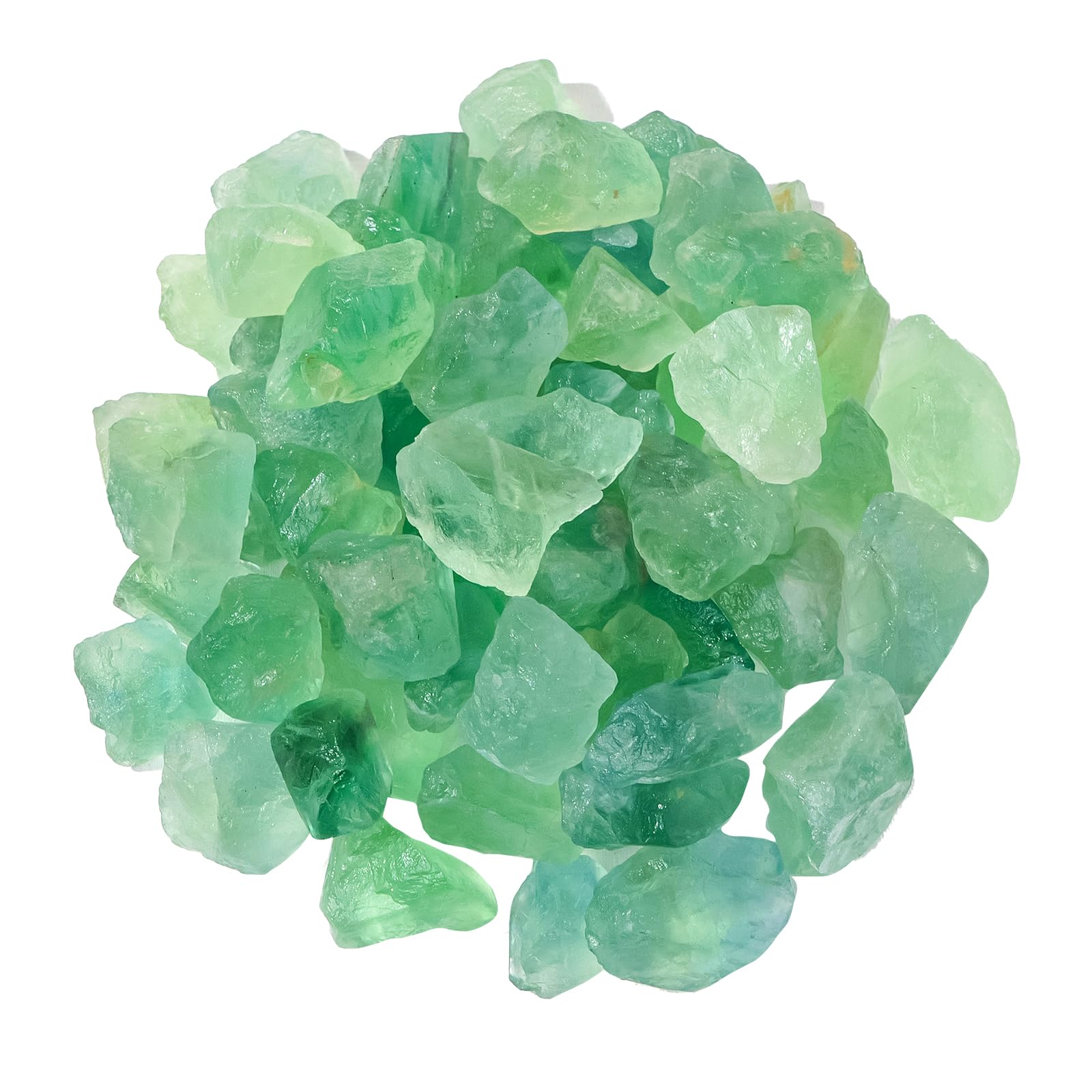 Apengshi fluorita verde, piedra cruda para decoración de escritorio y enfoque mental.