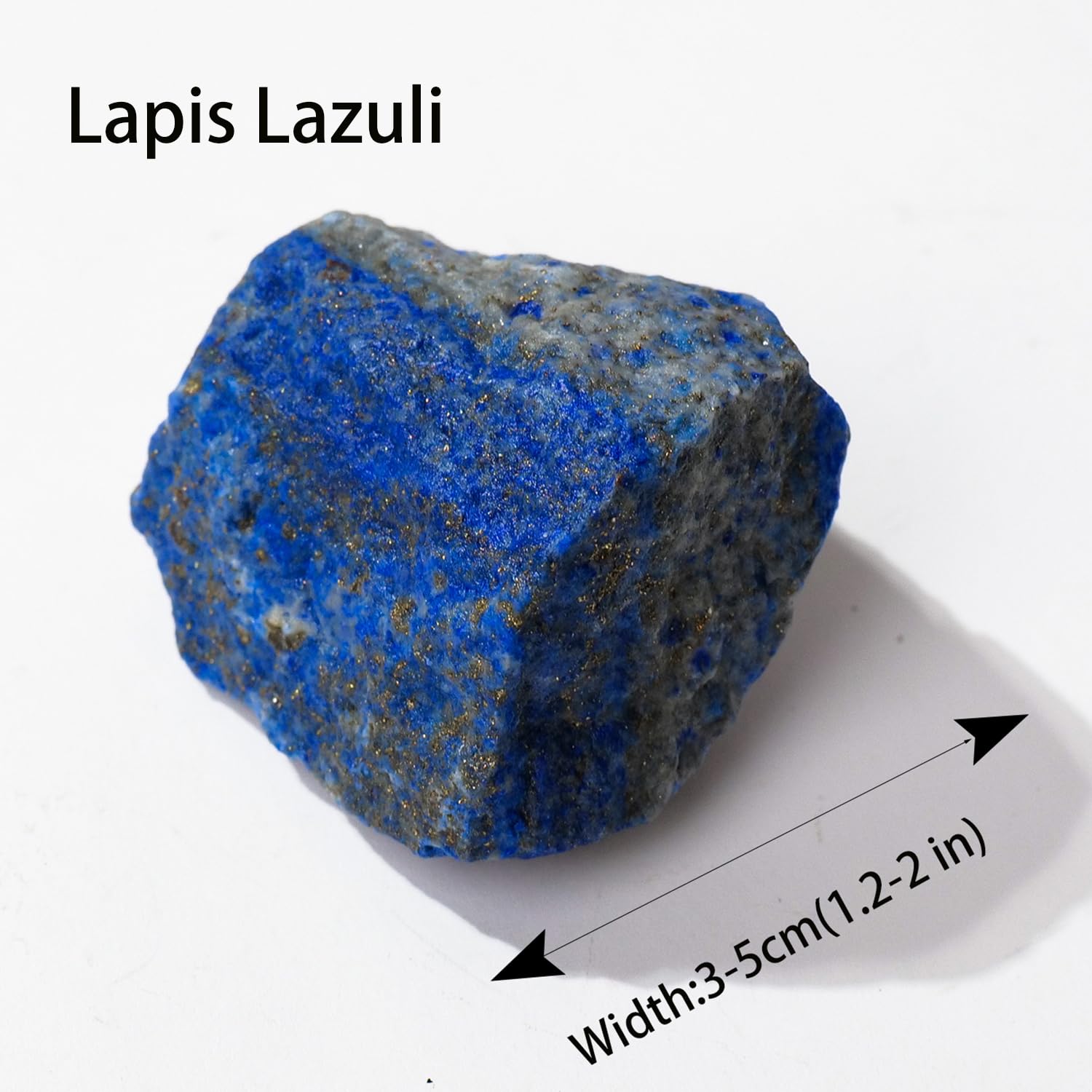 Detalle de grano de Lapislázuli de Apengshi para artesanías