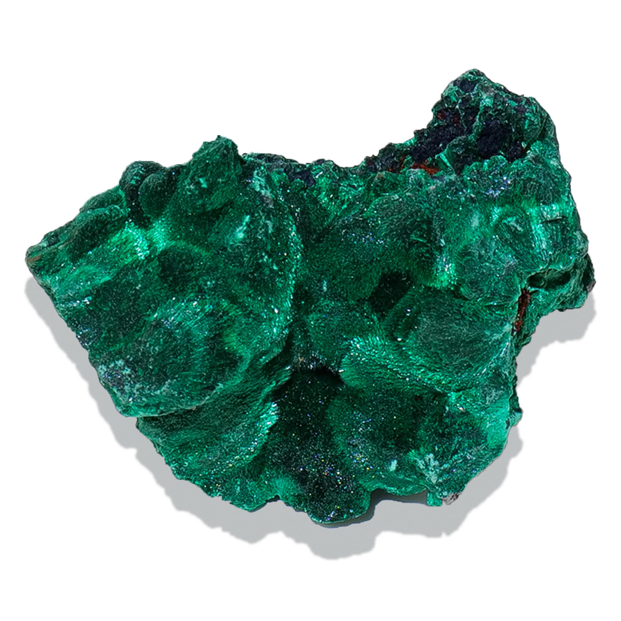 Apengshi malachita, piedra cruda ideal para colección y meditación diaria.