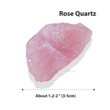 Apengshi cuarzo rosa crudo, textura irregular para decoración del hogar.