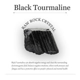 Apengshi turmalina negra para energias positivas, protege del ruido energetico.