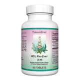 Frasco de Apex Energetics HCL ProZyme, cápsula para apoyo digestivo tras comer