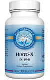 Apex Energetics Histo-X, botella frontal; posible apoyo a la función inmunitaria y respuesta ambiental.