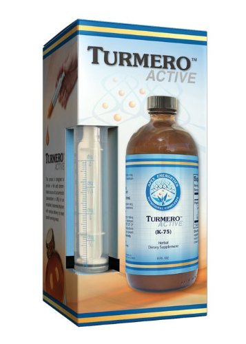 Apex Energetics K-75 Turmero Active, botella de 8 onzas líquidas, apoyo al sistema inmunitario y desintoxicación hepática.