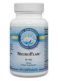Apex Energetics NeuroFlam K46 cápsulas en frasco, apoyo al sistema inmunológico cerebral diario.