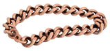 Pulsera de cobre Apex con ancho de 12 mm, diseño duradero para uso diario