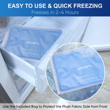 APEXUP Bolsas de hielo para espalda, alivio suave y aplicación flexible.