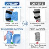 APEXUP compresa de hielo para tobillo, alivio focal y reducción de inflamación.