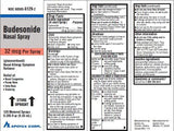 APOTEX Budesonide Nasal Spray: tamaño compacto para uso en cualquier lugar