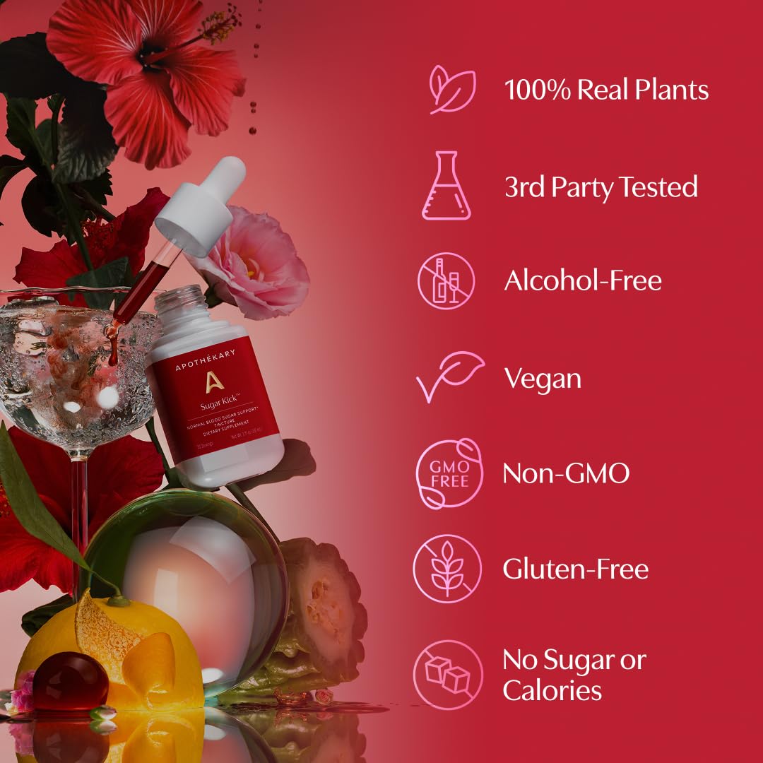 Apothékary Sugar Kick: versión sin alcohol y sin azúcares añadidos para consumo diario.