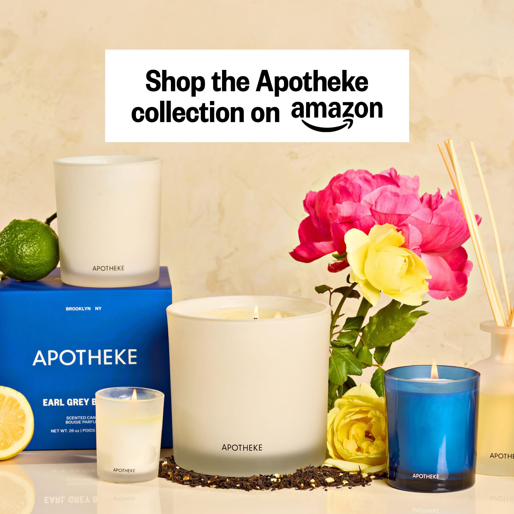 APOTHEKE aroma-de-aromaterapia Earl Grey Bitters para espacios tranquilos en casa