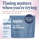 Apphia Health kit con 15 pruebas para mayor flexibilidad.