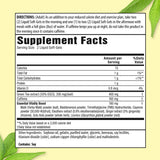 Etiqueta detallada de Applied Nutrition Green Tea Fat Burner, útil para verificar ingredientes y posibles beneficios.